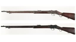 Two Ottoman Contract Providence Tool Co. Peabody-Martini Rifles