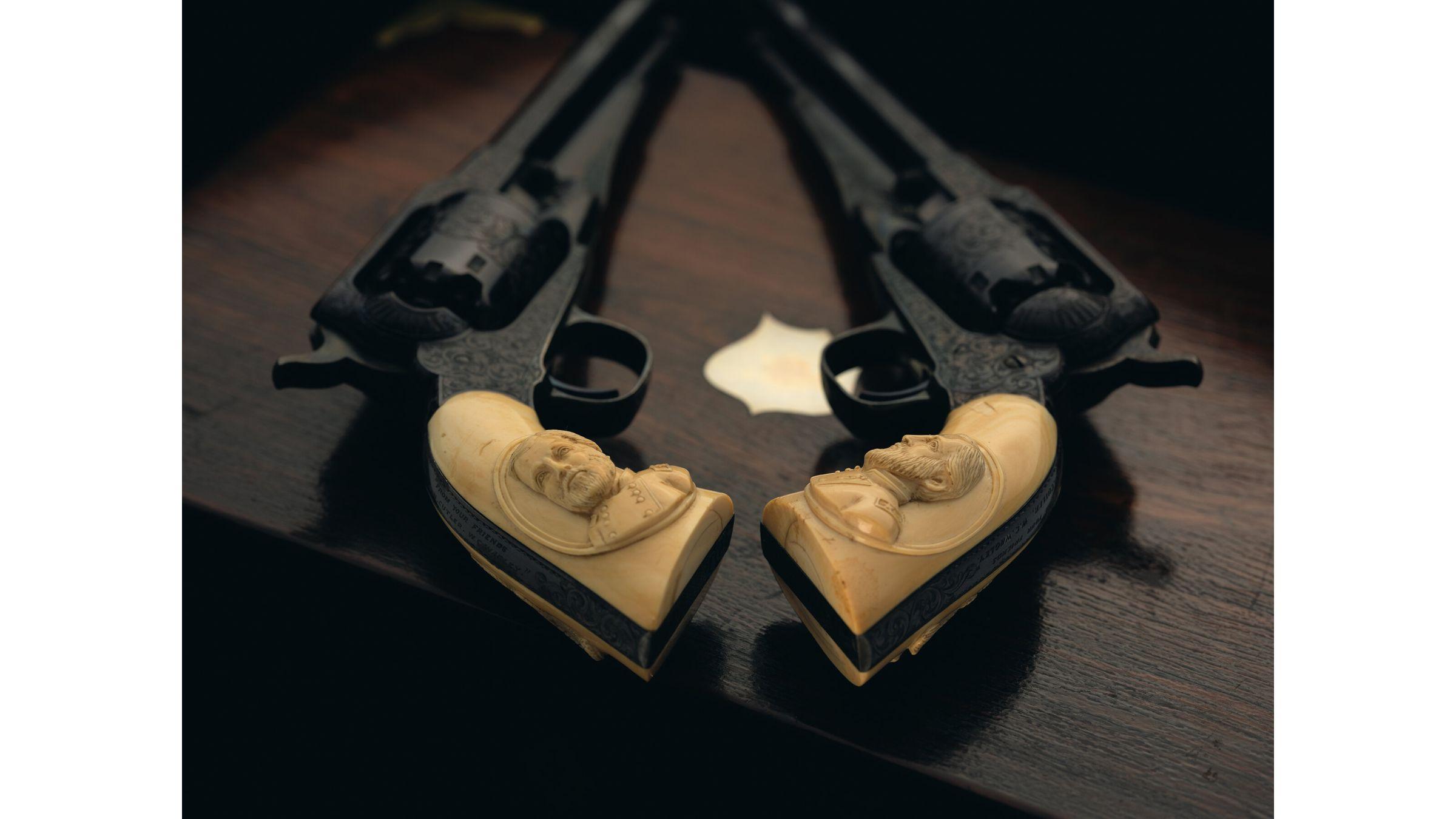 Gen. Ulysses S. Grant's Cased Remington New Model Army Revolvers