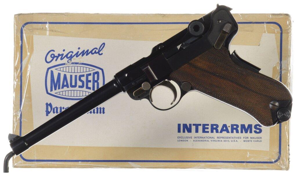 Mauser/Interarms Parabellum American Eagle Luger Pistol with Box