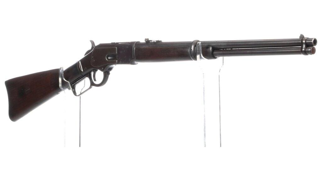 Winchester Model 1873 Lever Action Saddle Ring Carbine