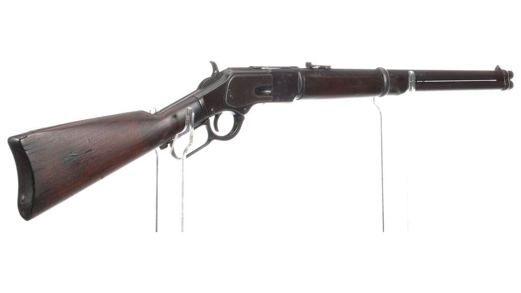 Winchester Model 1873 Lever Action Saddle Ring Carbine