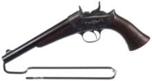 U.S. Remington 1871 Army Rolling Block Single Shot Pistol
