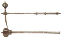 Finely Inlaid Horseman's Pick and Flanged Mace