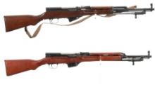 Two SKS Pattern Semi-Automatic Rifles