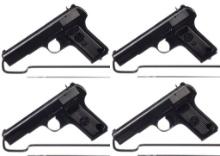 Four European Tokarev Pattern Semi-Automatic Pistols