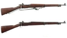 Two U.S. Remington Model 03-A3 Bolt Action Rifles
