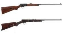 Two Winchester .22 Caliber Repeating Rifles