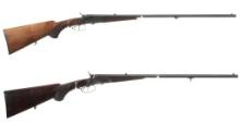 Two German Small Bore Hammer Cape Guns