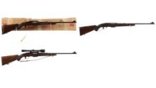 Three Winchester Model 88 Lever Action Rifles