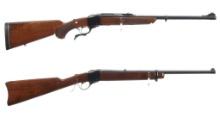 Two Ruger Single Shot Rifles