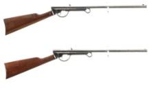 Two H. M. Quackenbush Model 10 Air Rifles
