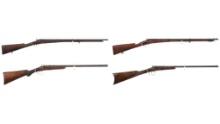 Four European Single Shot Rifles