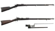 Two American Single Shot Military Rifles