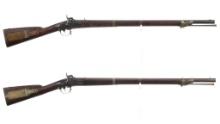 Two U.S. Model 1841 Percussion Mississippi Rifle