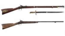 Two U.S. Muzzleloading Percussion Long Arms
