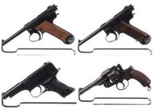 Four Japanese Pistols