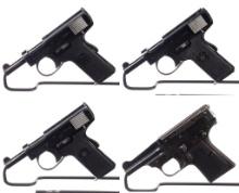 Four American .32 Caliber Semi-Automatic Pistols
