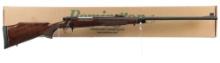 Engraved Remington Model 700 BDL Custom Deluxe Bolt Action Rifle