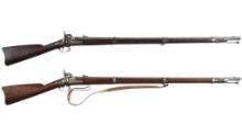 Two Civil War Percussion Rifle-Muskets