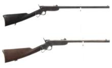 Two Civil War Sharps & Hankins Model 1862 Army Carbines