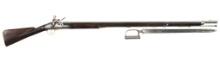 Contemporary British Brown Bess Musket with Bayonet