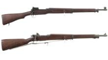 Two U.S. Military Remington Bolt Action Rifles