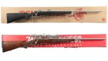 Two Winchester Model 70 Classic Stainless Bolt Action Rifles