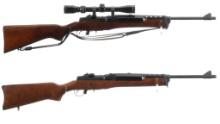 Two Ruger Semi Automatic Rifles