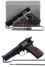 Two Browning High-Power Semi-Automatic Pistols