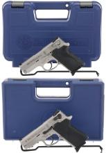 Two Smith & Wesson Model 3913TSW Tactical Semi-Automatic Pistols
