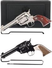 Two Ruger Vaquero Single Action Revolvers