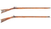 Two Unknown Black Powder Rifles