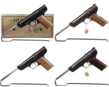 Four Hubertus Air Pistols