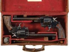 Pair of Colt New Service Flattop Target Revolvers in .455 Eley