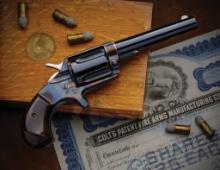 London Agency Cased Colt New Line .38 Revolver with 4" Barrel