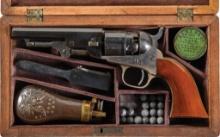 Cased Colt Pocket Navy Percussion Revolver