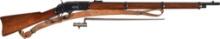 Winchester Model 1873 Lever Action Musket with Bayonet