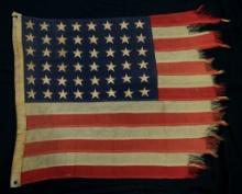 WWII United States Navy Ensign from Destroyer Escort U.SS. Otter