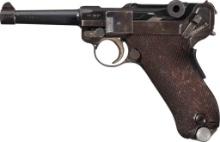 Mauser Banner Portuguese m/910 Luger Pistol with Matching Mag