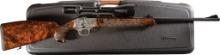 Engraved Blaser R93 Straight Pull Rifle with Scope and Case