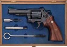 Engraved Smith & Wesson K-22 Combat Masterpiece Revolver