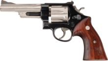 "Pinto" Finish Smith & Wesson Pre-Model 27 .357 Magnum Revolver