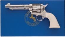 Factory Engraved Colt 3rd Gen Single Action Army Revolver