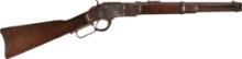 Antique Winchester Model 1873 Saddle Ring Trapper's Carbine
