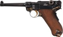Mauser Banner 1906/34 Swiss Contract Luger Pistol with Holster