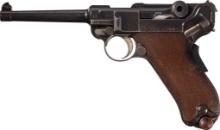 DWM Commercial Model 1900 Luger Semi-Automatic Pistol