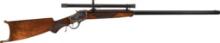 Winchester Deluxe Model 1885 High Wall Schuetzen Rifle
