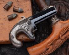 P. Orr & Sons Cased, Factory Engraved Colt No. 1 Derringer