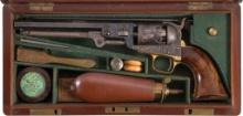 Colt London Factory Engraved Model 1851 Navy Revolver