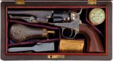Cased Colt Model 1862 Police Percussion Revolver